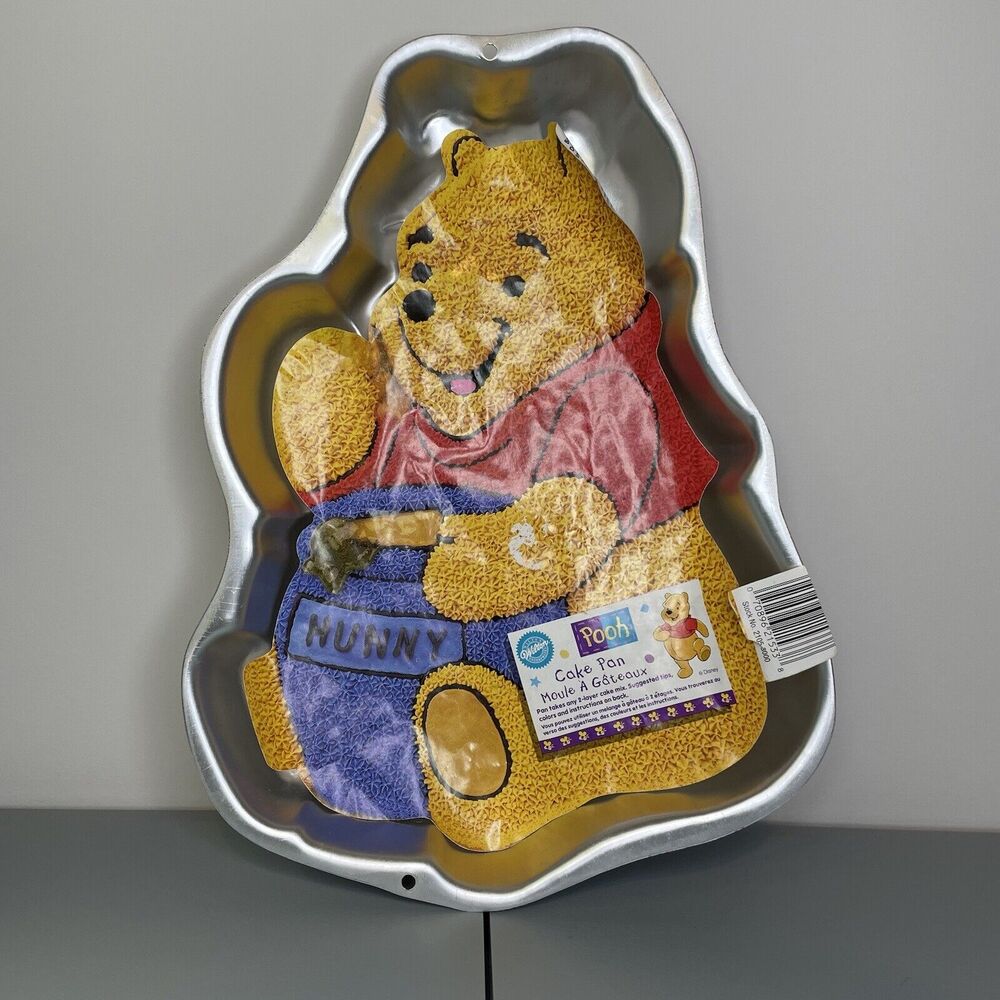 Wilton Winnie the Pooh Cake Pan Honey Pot Vintage Bear 1995 Disney Cartoon Baby